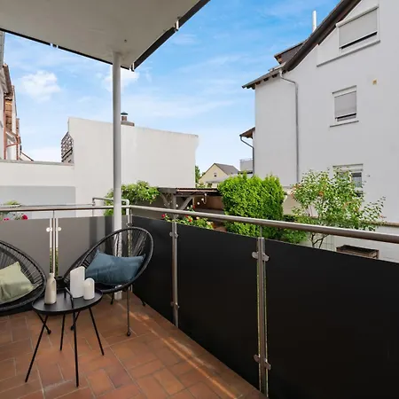 Frankfurt, Ps4, Balkon, 6p Apartament Mühlheim